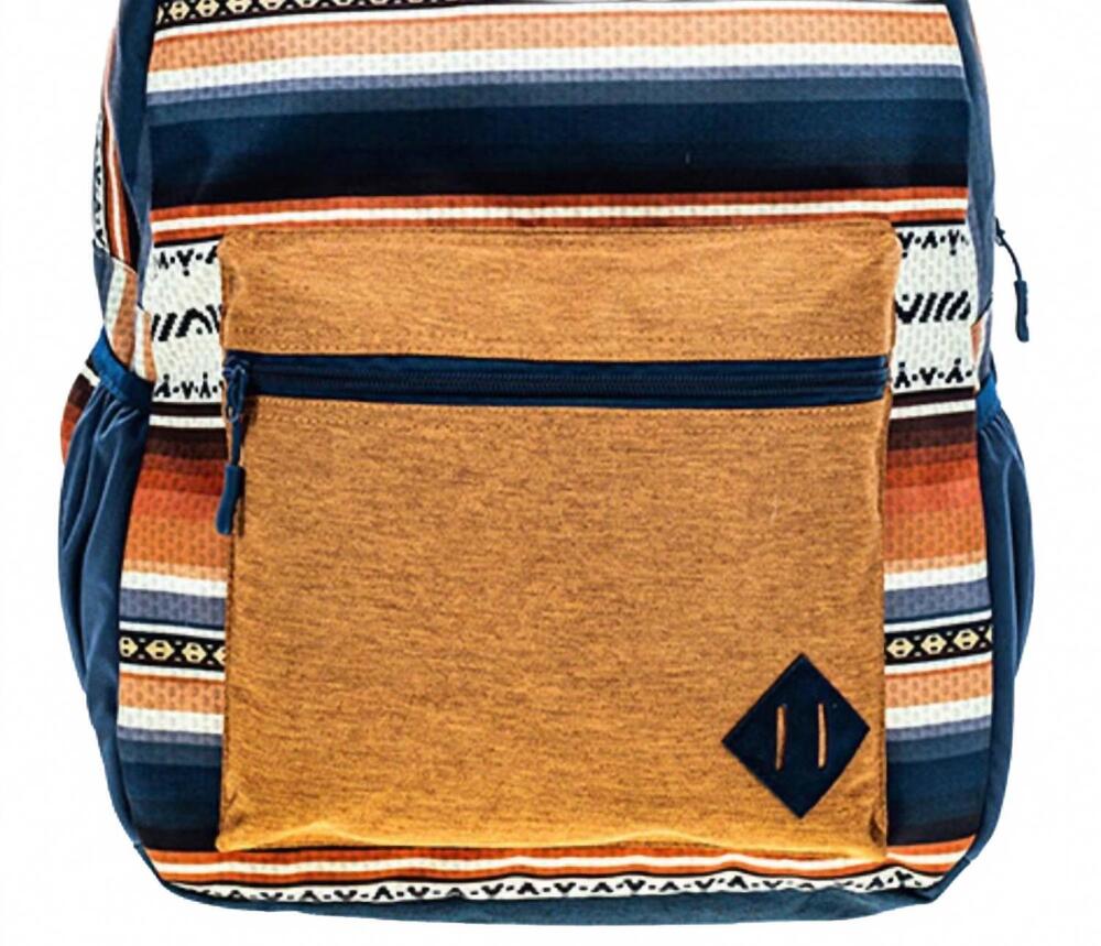 NEW HOOEY unisex - rece backpack in navy/serape